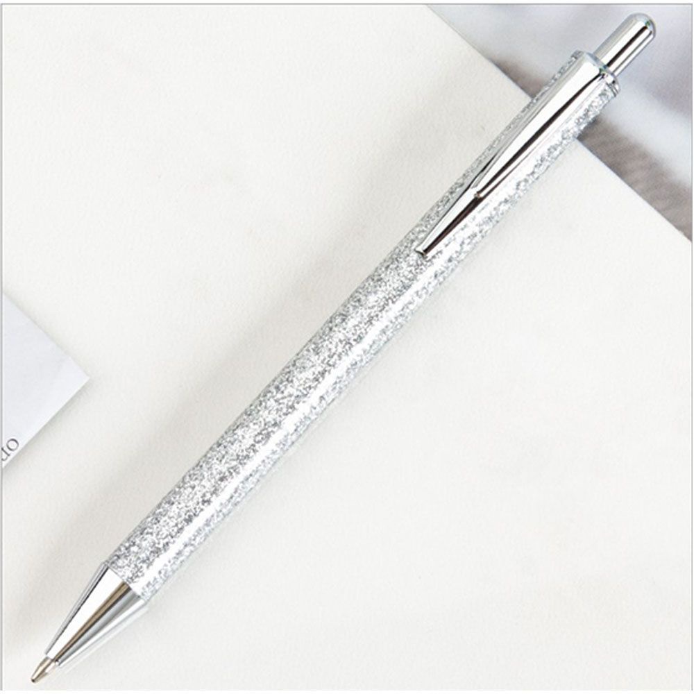 Bút bi bấm kim loại thiết kế sáng tạo cho văn phòng trường học