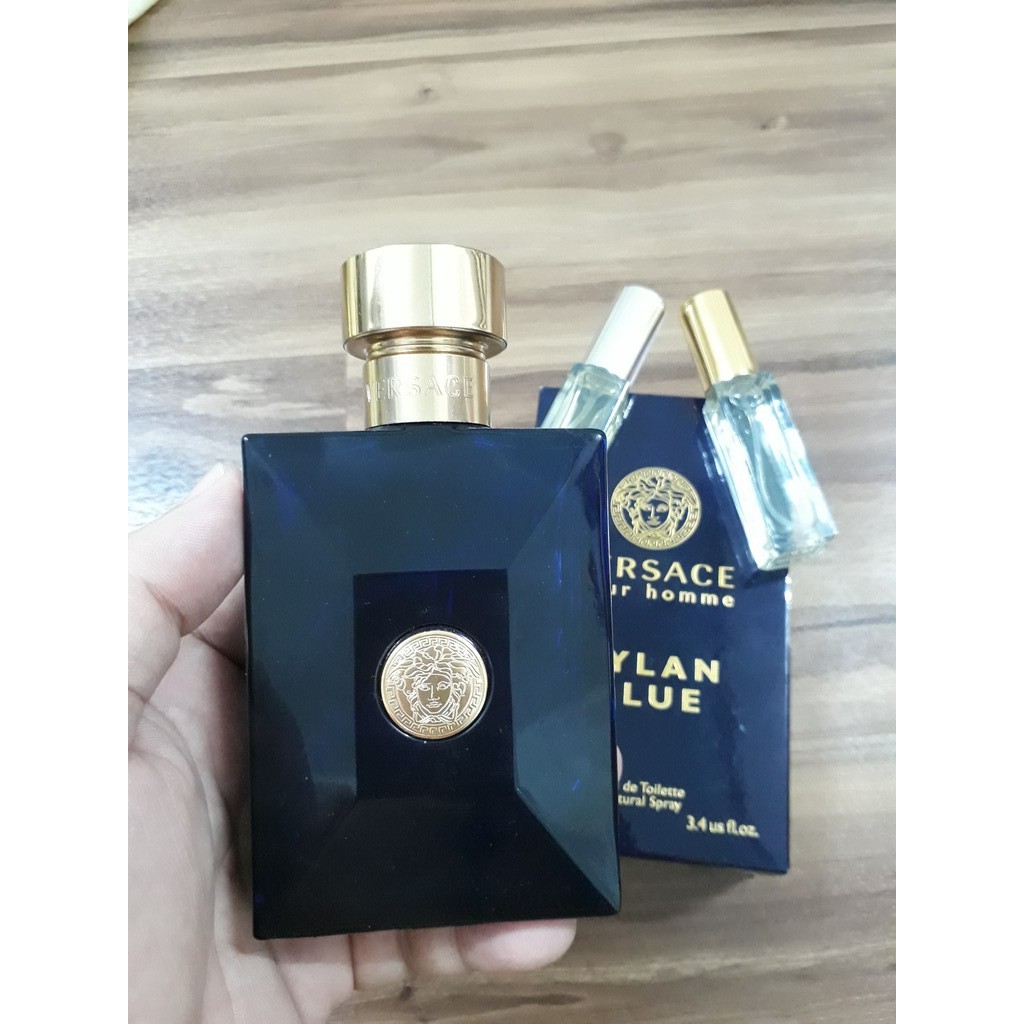 MẪU THỬ Nước Hoa mini Nam Versace Dylan Blue 10ml - LỊCH LÃM, SANG TRỌNG