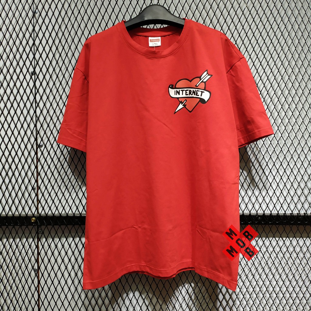 Áo thun unisex form rộng LOVE INTERNET