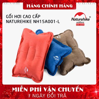 Gối hơi da lộn Naturehike NH15A001-L