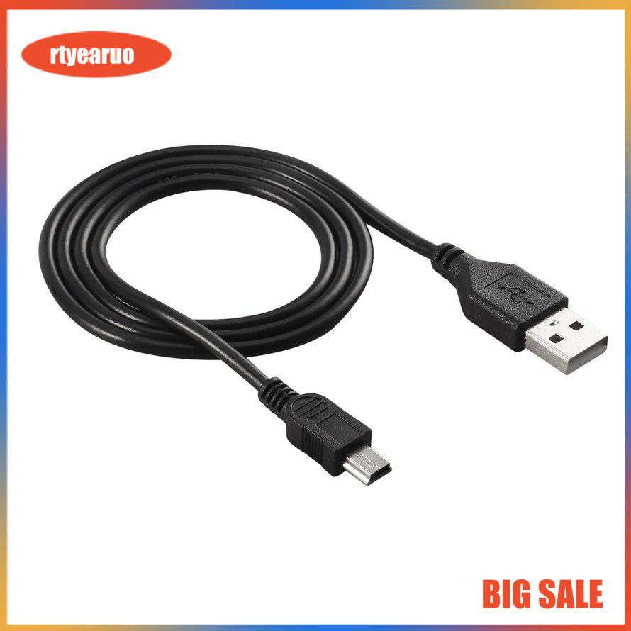 Cáp Sạc 80cm Cổng Usb 2.0 A Sang Mini B 5-pin Tốc Độ Cao Tiện Dụng