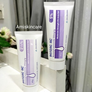 Gel giảm mụn benzac ac 2.5% - 5%