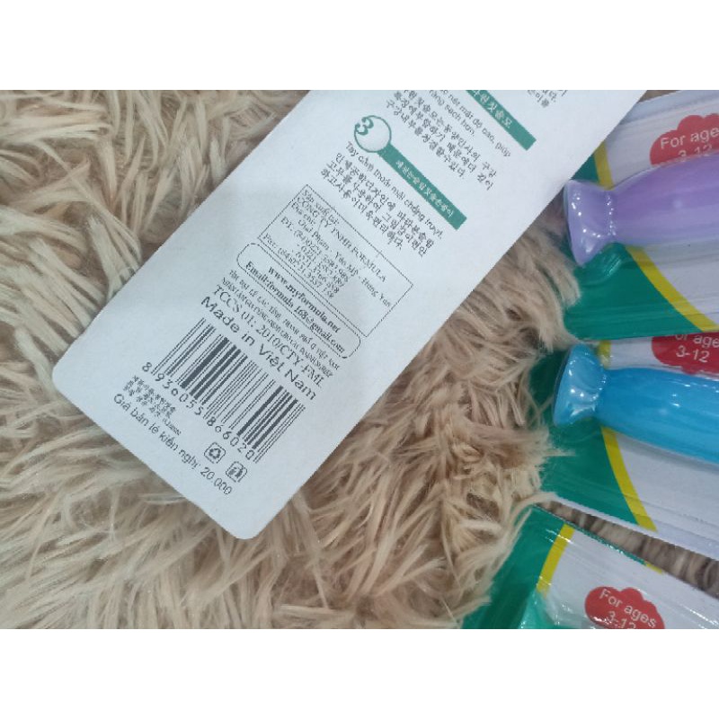 Bán Sỉ Cả Lố 30 Bàn Chải Đánh Răng Trẻ Em Hình Thú Hãng Kids