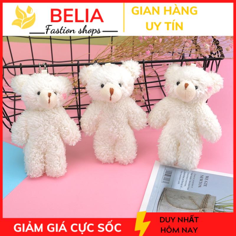 Móc khóa gấu bông treo balo siêu dễ thương MK1