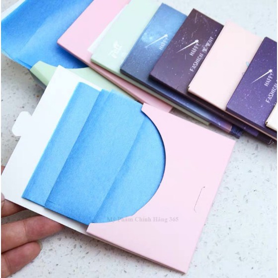 Giấy thấm dầu 1 tệp 50 tờ cao cấp (ngẫu nhiên)