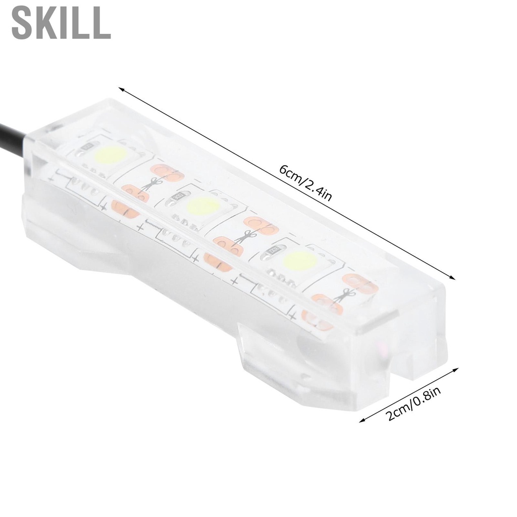 Đèn gắn hồ cá mềm mại cho cây dưới nước đầu cắm USB