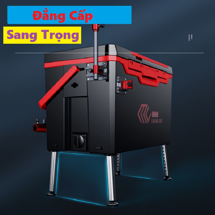 Thùng Câu Đài MC Đa Năng Thể Tích 32L Giải Quyết Mọi Địa Hình, Cách Nhiệt Cực Tốt - Sanami Fishing