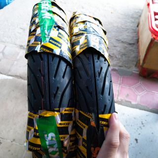 Cặp vỏ maxxis 70+80/90-17 tl không ruột sonic raider