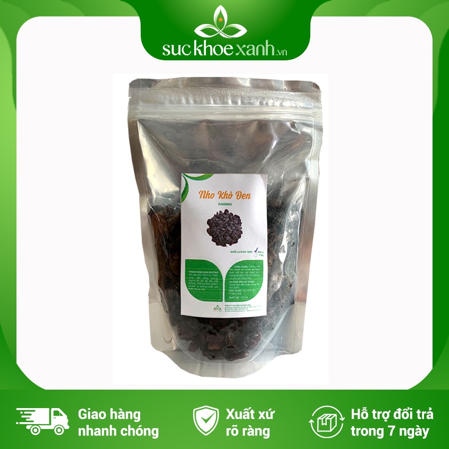 Nho khô đen nhập khẩu Chi Lê