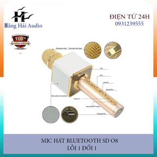 Mic Bluetooth hát karaoke SD 08