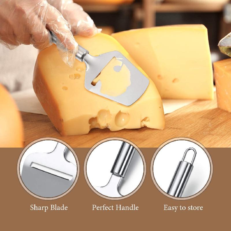 Dụng cụ bào cắt lát mỏng phô mai bơ ANAEAT bằng thép không gỉ tiện lợi dành cho nhà bếp