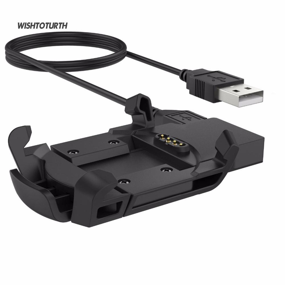 ☼Đế Sạc Có Dây USB Dài 1M Cho Đồng Hồ Garmin Fenix 3 HR Sapphire Quatix3 GPS