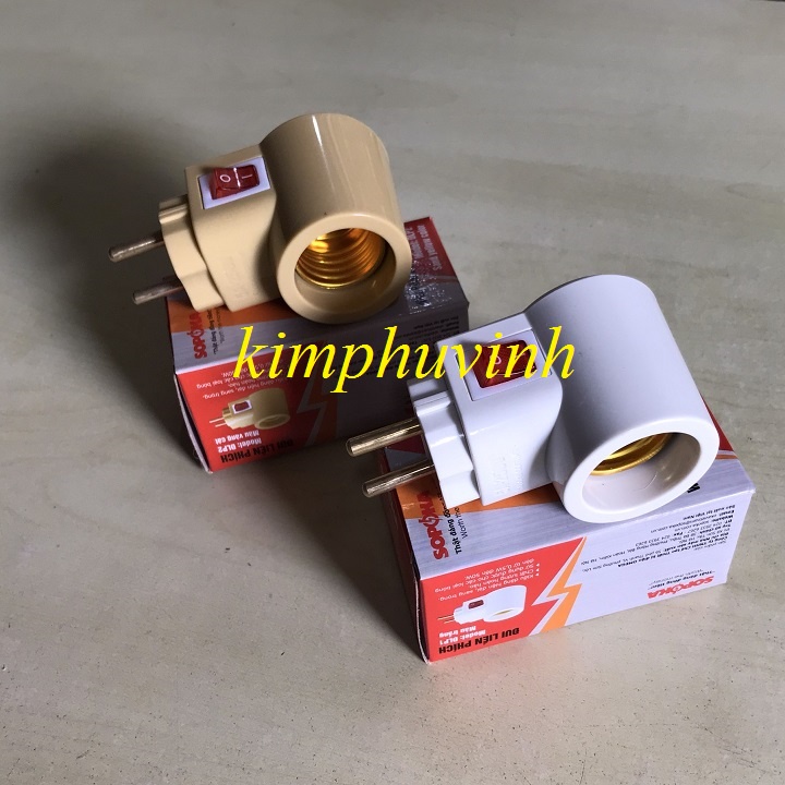 01 CÁI - ĐUÔI ĐÈN NGỦ- ĐUÔI ĐÈN CÓ CÔNG TẮC - ĐUÔI ĐÈN LIỀN PHÍCH CẮM
