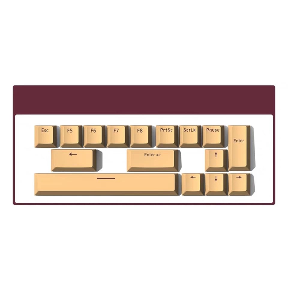 Bàn phím cơ Mojike GK1 Black Red - Bảo Hành Chính Hãng 12 Tháng