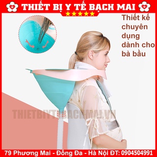 Chậu Gội Đầu Tại Giường, Tại Nhà Thông Minh Cho Bà Bầu, Người Già, Trẻ Em, Bệnh Nhân TẶNG KÈM 4 SẢN PHẨM
