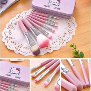 Bộ Cọ Trang Điểm Hello Kitty,makeup Xinh,Dụng Cụ Trang Điểm