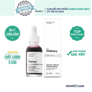Serum The Ordinary AHA 30% và BHA 2% Peeling Solution