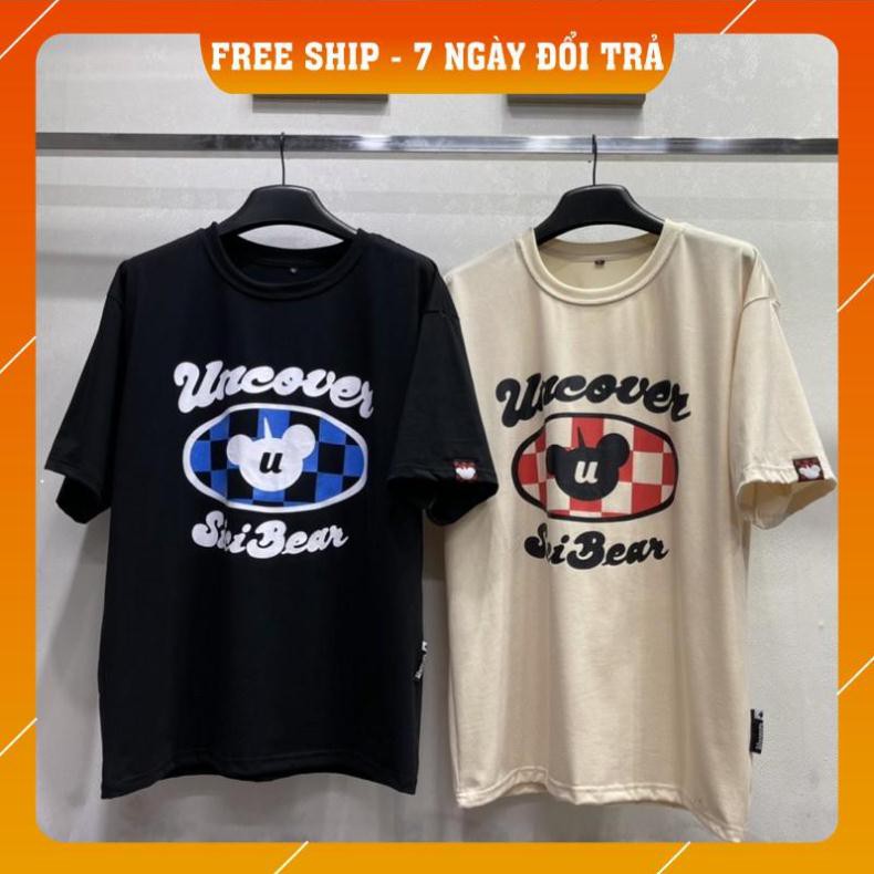 áo thun tay lỡ form rộng nam nữ uncover full tag | BigBuy360 - bigbuy360.vn