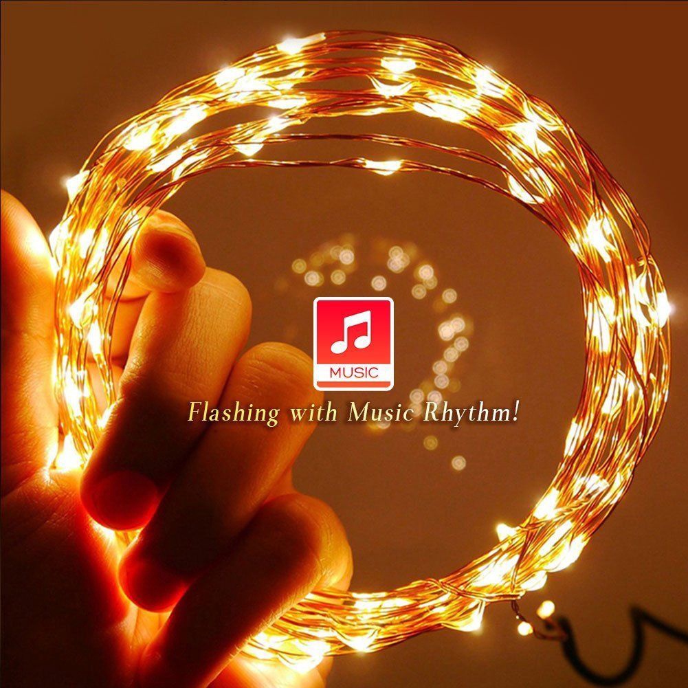Dây Đèn LED Bằng Đồng Dùng Trang Trí Giáng Sinh