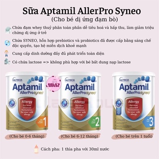 SỮA APTAMIL ALLERPRO SYNEO 900G