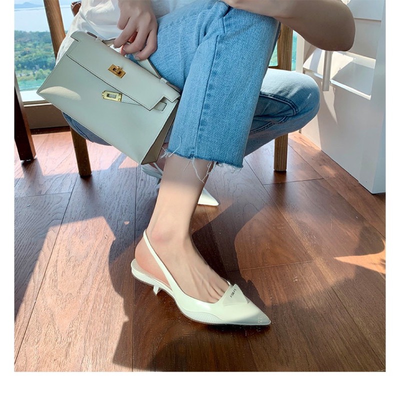 SẴN 🤍 GIÀY GÓT THẤP MŨI NHỌN NỮ SIÊU SANG 🤍 ORD QUẢNG CHÂU 10-15 NGÀY