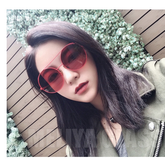 Kính mát gọng kim loại kiểu dáng vintage thời trang cho nữ | BigBuy360 - bigbuy360.vn