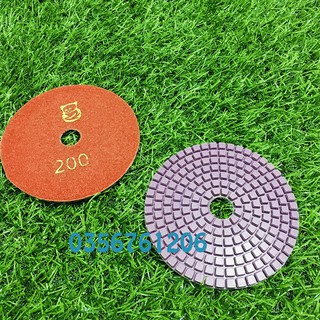 Bộ đầu số đánh bóng đá granite, gạch men 12 chiếc
