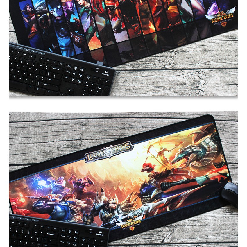 Tấm lót chuột và bàn phím chơi game NTC1-Loại Mousepad Control