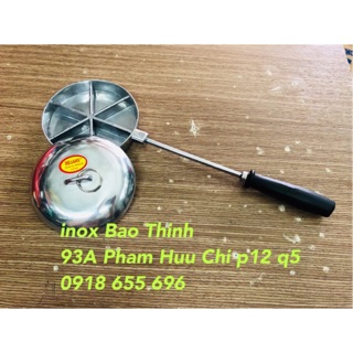 Khuôn lành bánh bông lan,bánh trứng cút (khuôn 6 múi)