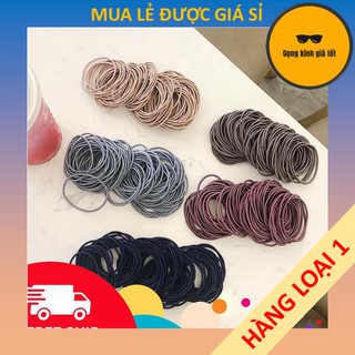 🎊DEAL 1K🎊Combo 5 thun cột tóc Hàn Quốc nhiều màu tiện lợi 🎈HOT🎈