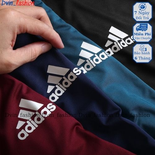 Áo nam thun lạnh co giãn 4 chiều hàng đẹp may kĩ ADIDAS Dvin_fashion | BigBuy360 - bigbuy360.vn