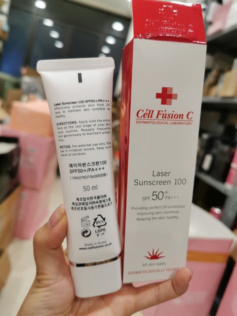 Kem Chống Nắng Cell Fusion Sunscreen 100 SPF50+ PA+ 50ml