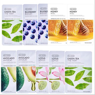Mặt Nạ Giấy THE FACE SHOP cấp ẩm và dưỡng sáng Real Nature Potato Face Mask