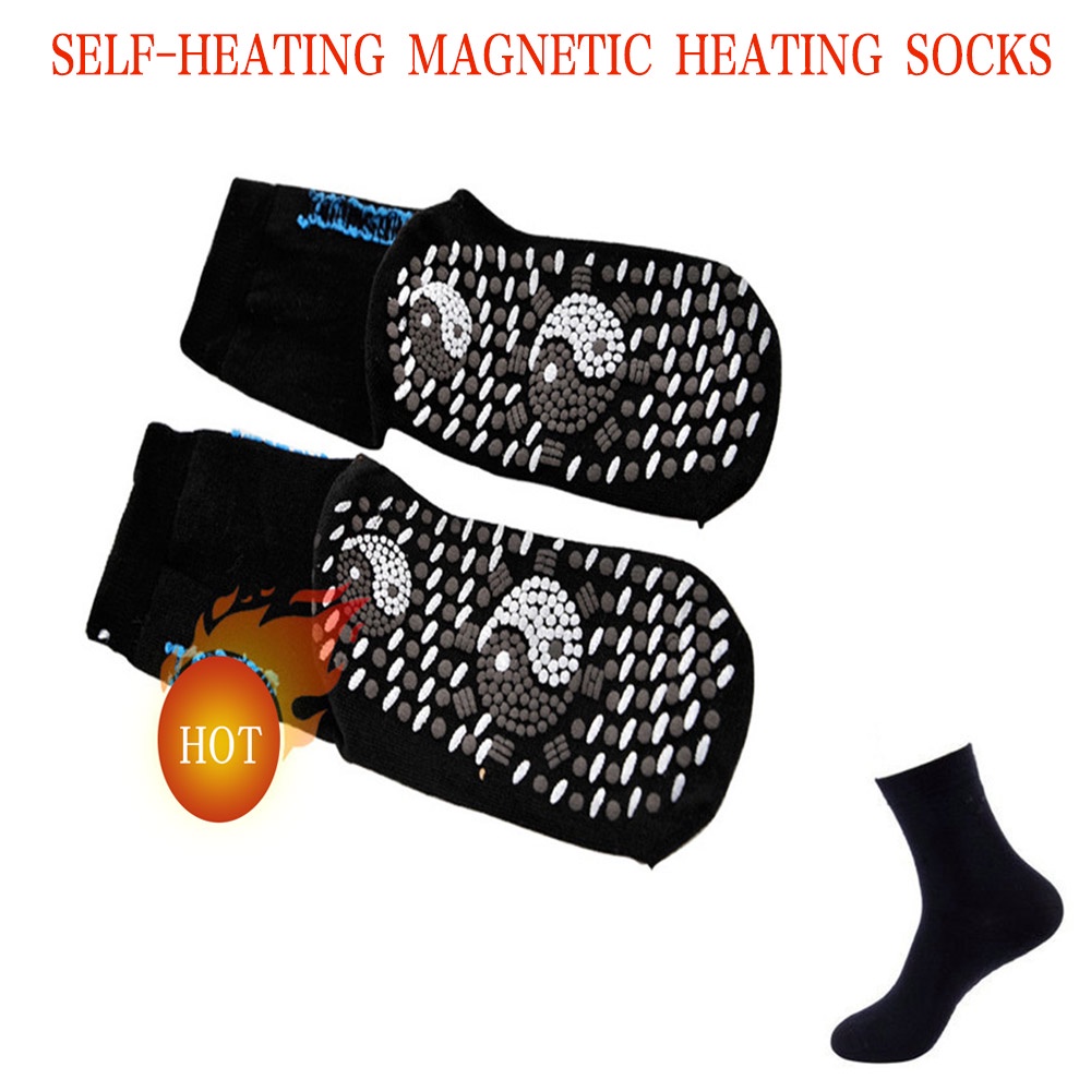 Vớ mát xa chân tự sưởi ấm thoáng khí thoải mái cho nam và nữ