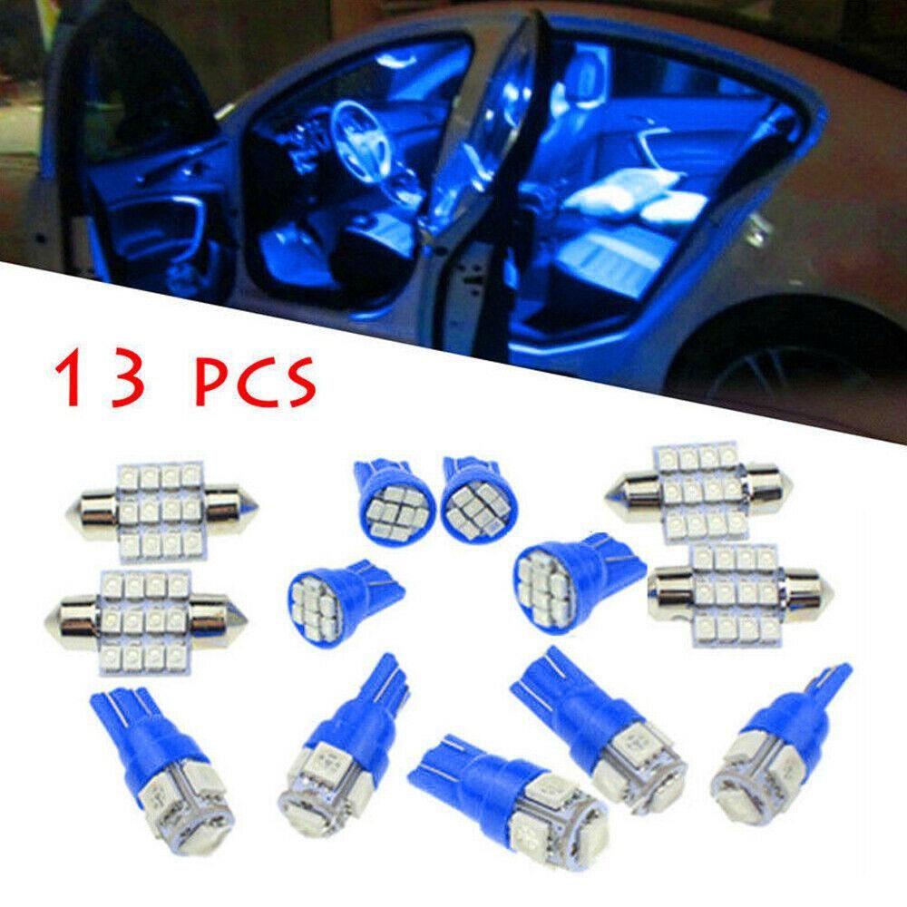 Bộ 13 Đèn LED 12V Chiếu Biển Số Xe Hơi