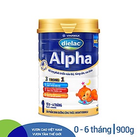 Sữa bột Dielac Alpha 1 900g (cho trẻ từ 0 - 6 tháng tuổi)