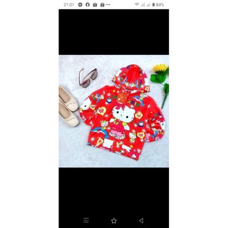 ÁO KHOÁC BÉ GÁI HOẠT HÌNH Helo kitty SIÊU YÊU(hoangkim)
