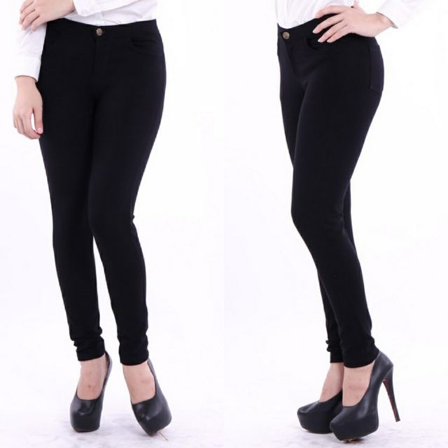 QUẦN TREGGING CẠP KHÓA VẢI COTTON CO GIÃN 4C | BigBuy360 - bigbuy360.vn