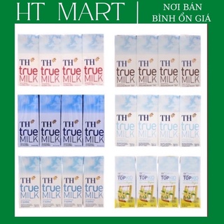 Lốc 4 Hộp Sữa Tươi TH True Milk Các Vị 110ml / 180ml