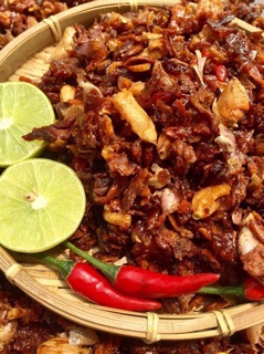 Khô bò cháy tỏi lý sơn ( 500 g )