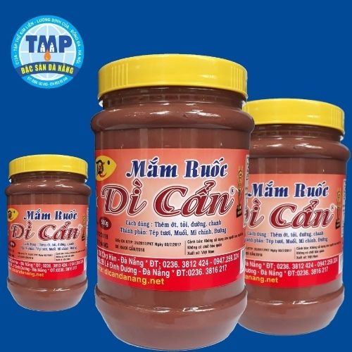MẮM RUỐC CHÀ ĐẶC BIỆT DÌ CẨN, 500G