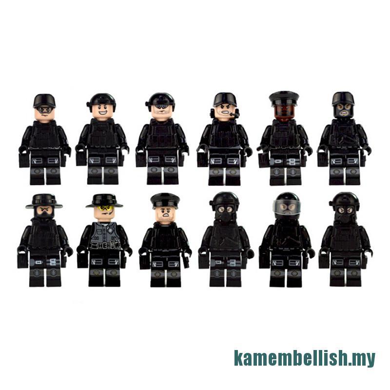 Bộ Đồ Chơi Lego Lắp Ráp Mô Hình Xe Cảnh Sát Quân Đội