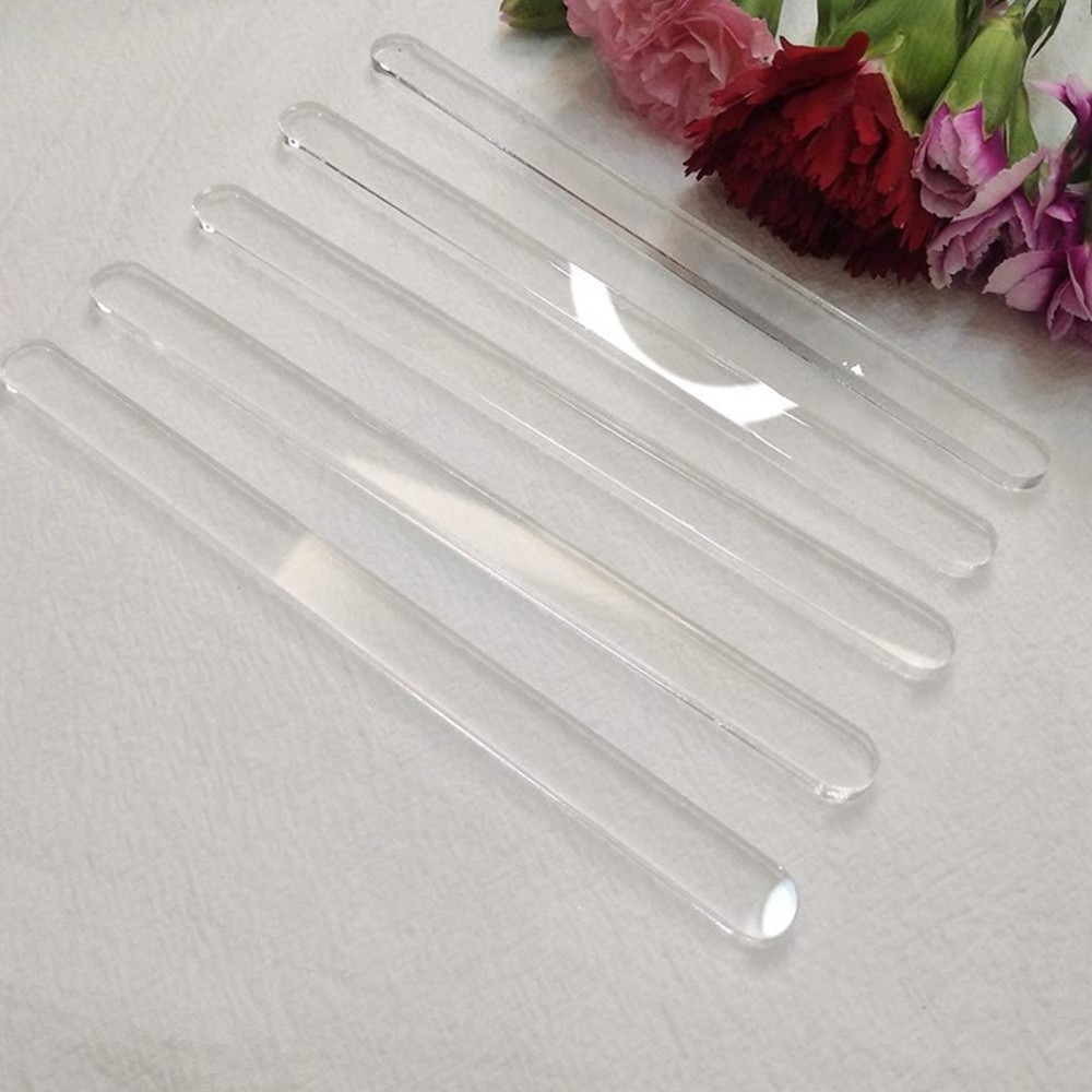 Set 10 / 50 Que Kem Bằng Nhựa Acrylic Thân Thiện Với Môi Trường