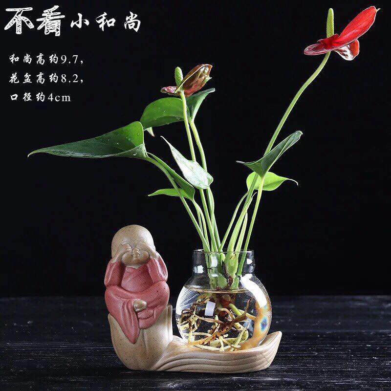 Bộ tượng 4 không an lạc kèm bình | BigBuy360 - bigbuy360.vn