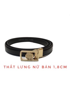 Thắt lưng nữ - dây nịt nữ bản 1,8cm