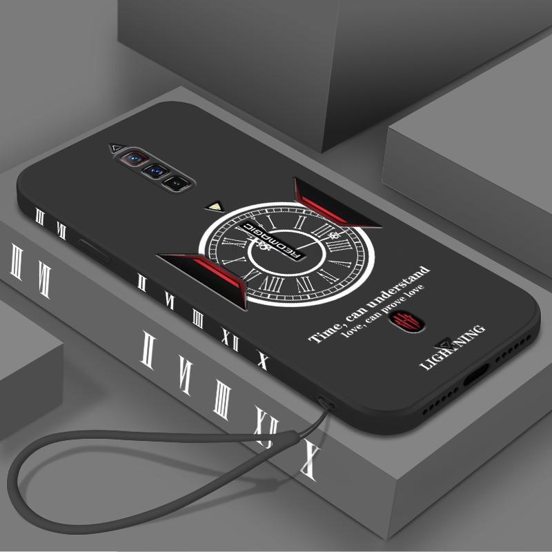 ☌Ốp điện thoại silicon dẻo bảo vệ ống kính máy chơi game cho Nubia Red Magic 6 5g