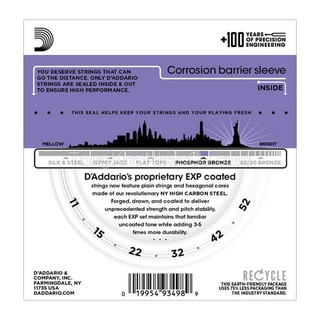 Dây đàn guitar Acoustic D’Addario EPX26