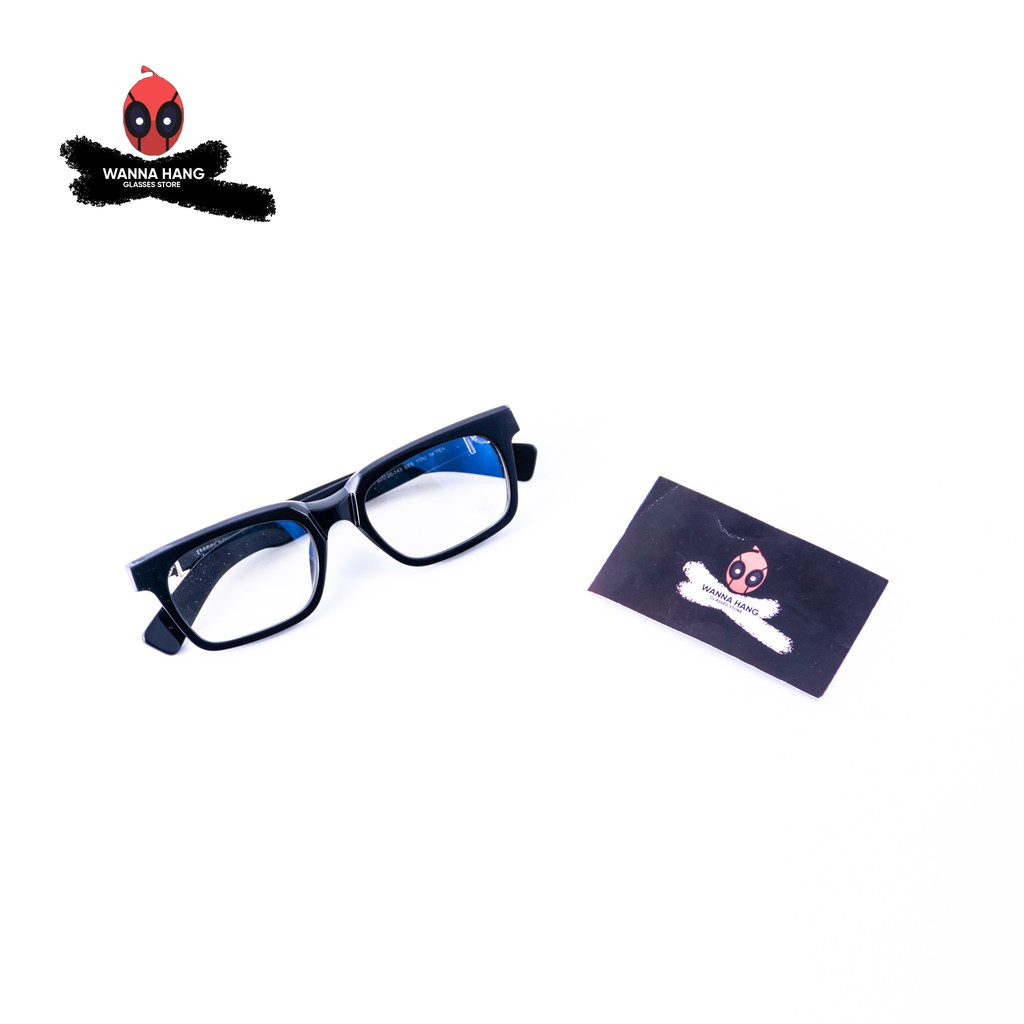Gọng kính cận nam nữ cao cấp thời trang Chrome Hearts vuông đẹp chống tia UV Wanna Hang SEE YOU IN TEA CH26