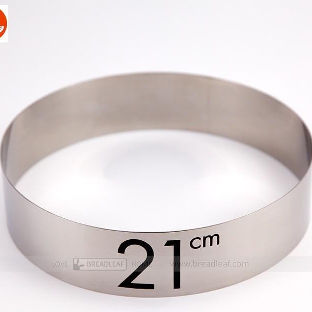 Khuôn Ring Tròn Breadleaf 21cm