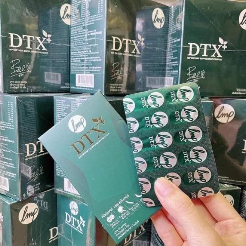 DTX Plus - Viên uống hỗ trợ kiểm soát cân nặng - Full hộp 10 vĩ 100 viên